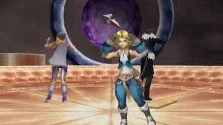 Yitan, Squall & Bartz Dance Dissidia Final Fantasy