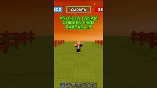 Chicken Feed Method!! #growagarden #roblox #sicipun