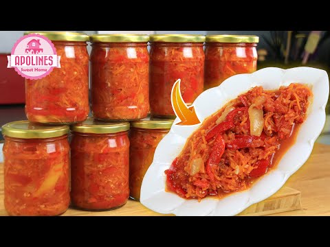 გემრიელი ლეჩო ყველაზე გამოცდილი რეცეპტით🍅🌶️🥕 Lecho