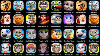 GRUMPY GRAM!,RUN FROM GRANDPA,BALLERINA CAPPUCCINA,Talking Tom,Tom Time Rush,Angela, screenshot 5