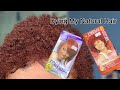 Dying My Hair Red | Creme of Nature 7.6  and Dark and Lovely 394