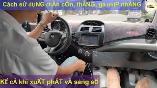 Cách sử dụng chân côn, thắng, ga hợp lý để điều khiển xe êm dịu khi xuất phát và tăng số - Thầy Tâm screenshot 5