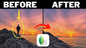 How to REMOVE A PERSON from ANY PHOTO using Snapseed 2023 (iOS & Android)