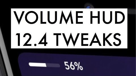 Best Volume HUD IOS 12.4 Jailbreak Tweaks | FREE | Prohero