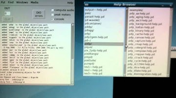 Getting started with Pandaboard + PureData