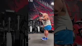 A simple clip of tricep push downs. #youtubeshorts #themutant #ifbb #workout #bodybuilding