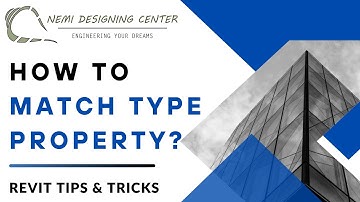 How to Match Type Property? | Revit Tips & Tricks | Nemi Designing Center | #revitmatchproperty