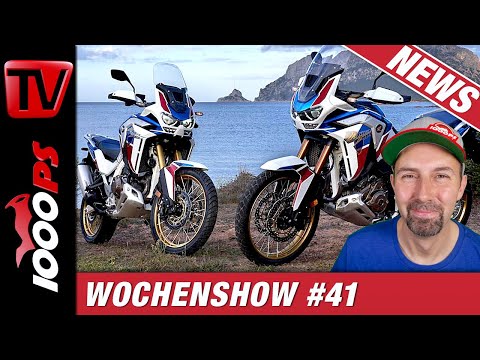 Triumph Street Triple RS, Honda Africa Twin 2020, Kawa Z H2, Husky Nuda 900 - 1000PS Wochenshow #41 Triumph Street Triple RS, Honda Africa Twin 2020, Kawa Z H2, Husky Nuda 900 - 1000PS Wochenshow #41