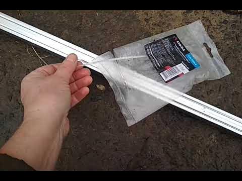 каркас для укрытия роз за несколько минут - YouTube