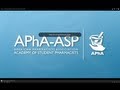 Being a pharmacist means being a member of aphaasp