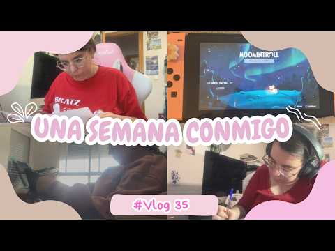 Una semana conmigo 📚🎮 | Oposición, jugando a Moomin y días tranquilos | vlog 35
