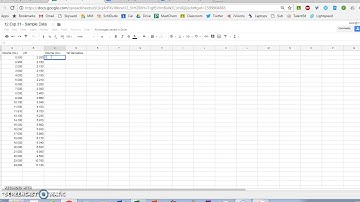 How to make a 1st derivative graph in Google Sheets