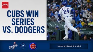 RECAP: Cubs Win Series Against Dodgers!