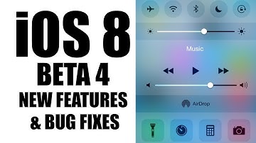 iOS 8 Beta 4 New Features & Bug Fixes