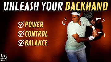 3 Simple Steps to Master Your One Handed Backhand