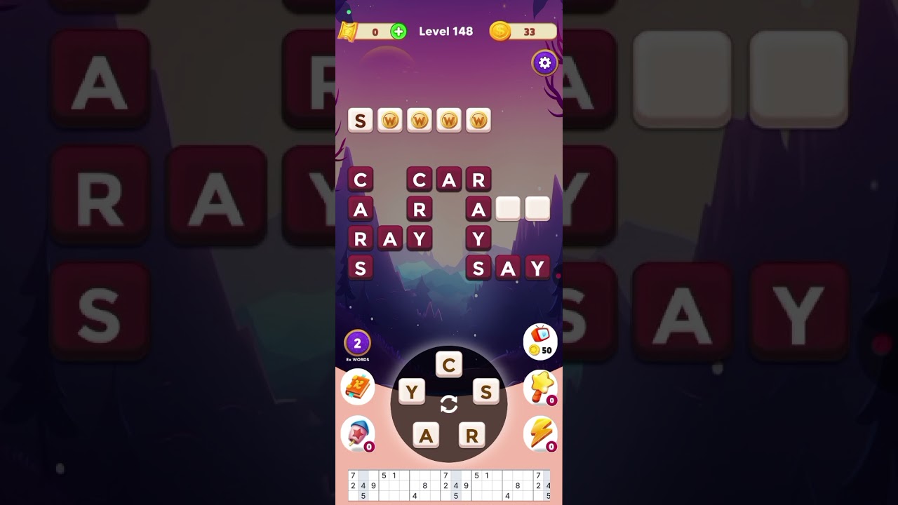 146-150 Level Word wise crossword game 2026