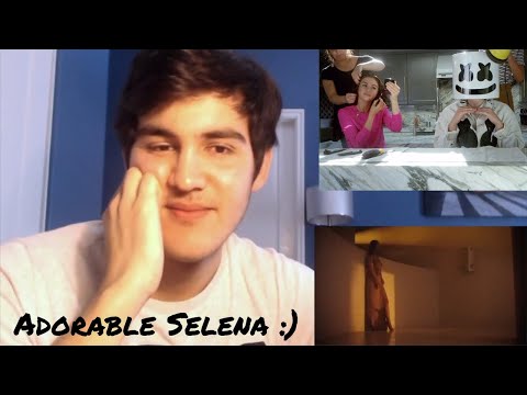 selena-gomez-x-marshmello---wolves-(official-video)-reaction!