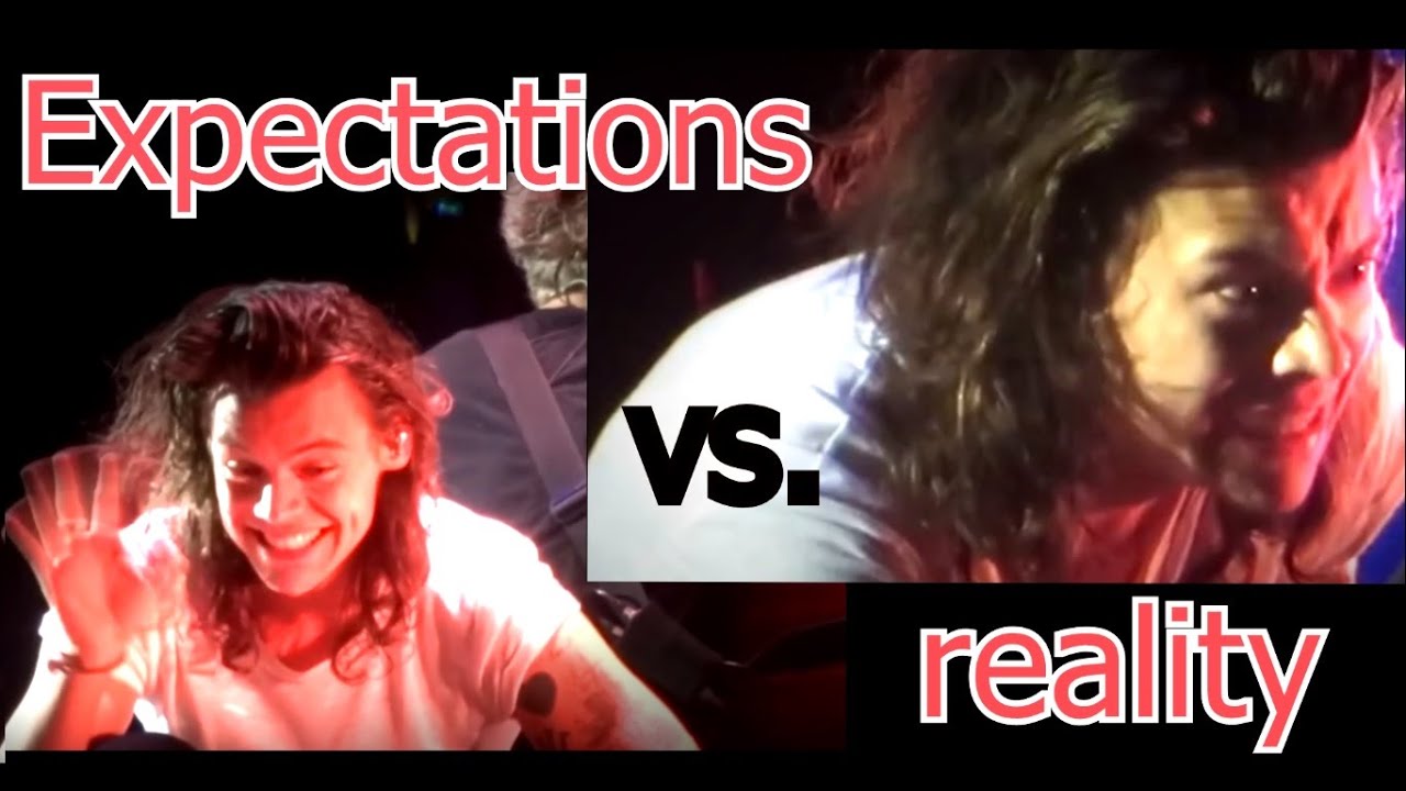 Harry Styles - Expectations vs reality