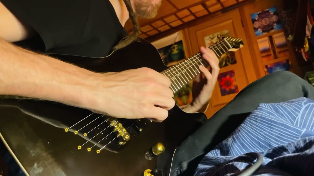 Harley Benton guitar ambient improvisation