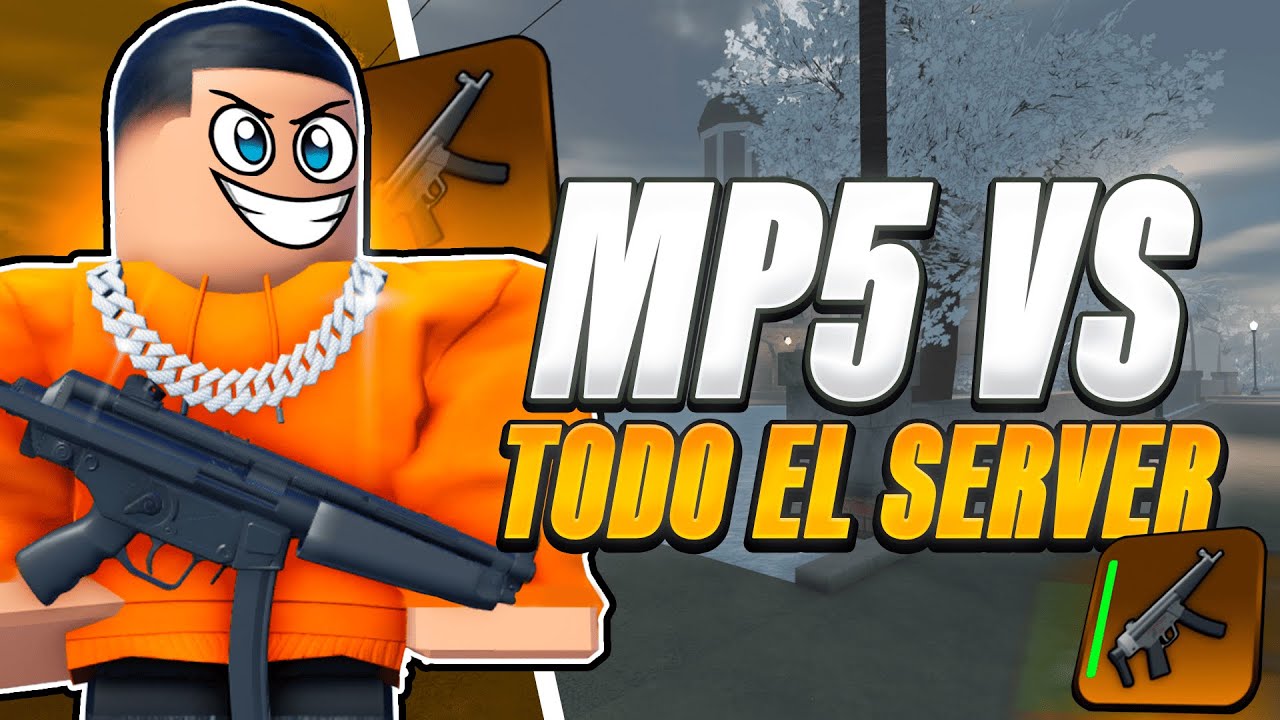 MP5 vs TODO EL SERVER 😱 Block Spin
