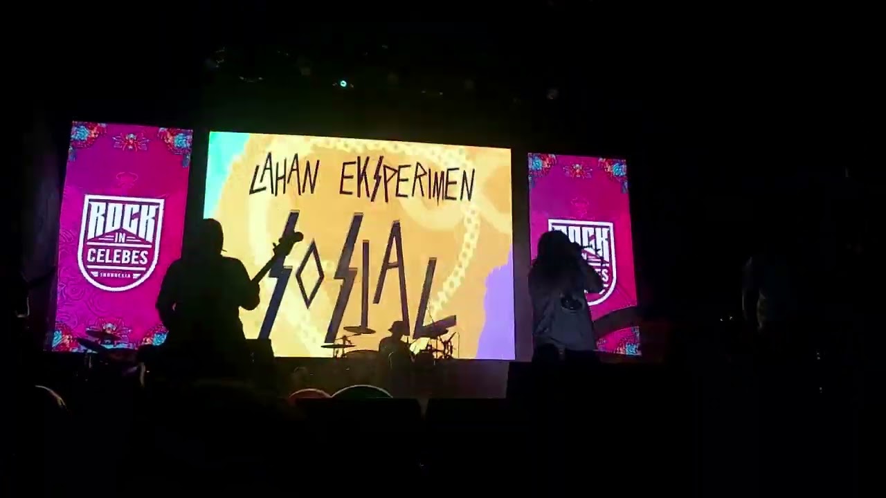BongaBonga - Lahan Eksperimen Sosial (feat. Brandon, Live at Rock In Celebes 2022)