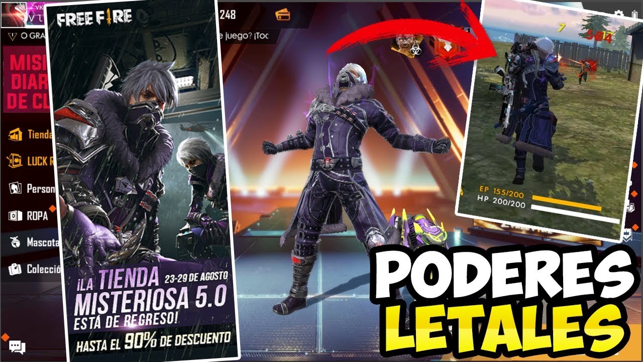 ¡TIENDA MISTERIOSA CONSIGO LA NUEVA *SKIN LEGENDARIA* EN FREE FIRE!! INCREÍBLE EL PODER QUE ME DIO!! games people play