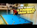 How to Shoot a Powerful Draw Shot ~ (Pool Lessons) A MUST WATCH video for 8 Ball, 9 Ball, 10 Ball.