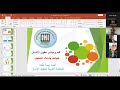 محاضرة الاستاذ احمد رضا في الدورة التدريبية لاكاديمية المنظمة العربية لحقوق الإنسان الاسبوع الاول