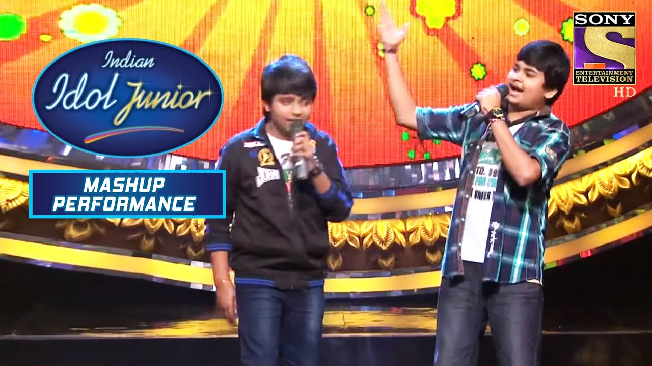     Standing Ovation Ek Chatur Naar    Indian Idol Junior  Mashup Performance