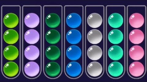 Color Ball Sort, Puzzle Game, #games #gaming #puzzle #gameplay #colors #puzzlegame #shots #USA
