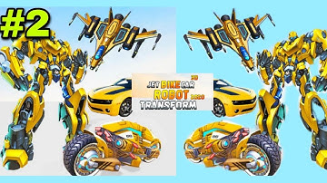 Bumble Bee|Jet Robot Car Transform Gameplay