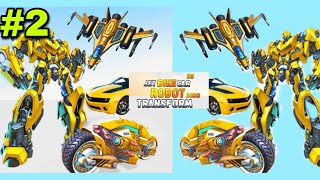 Bumble Bee|Jet Robot Car Transform Gameplay screenshot 2