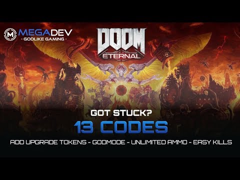 DOOM ETERNAL Cheats: Add Upgrade Tokens, Godmode, Unlimited Ammo, ... | Trainer by MegaDev