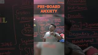 Tips to Handle Pre-Board Anxiety for Class 10 Students?? Preboards abhisheksirvedantu  class10