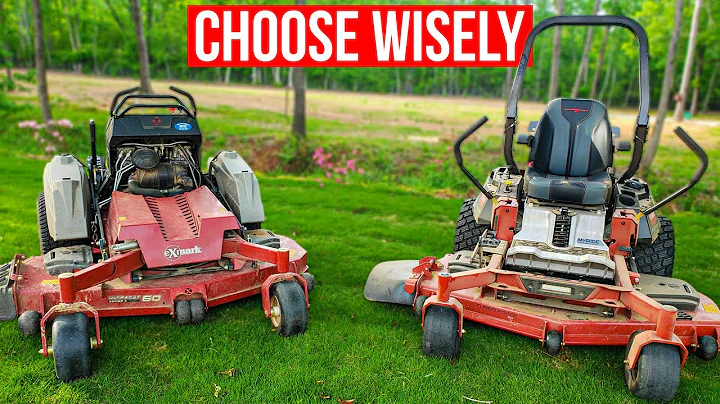 Choosing a Zero Turn Mower - Stand On vs Sit Down vs Walk Behind