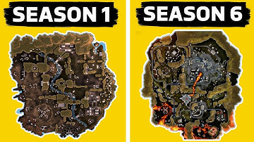 Evolution of Apex Legends Map | Town Takeover Map