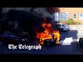 New footage released of Liverpool bomber&#39;s IED exploding early in taxi