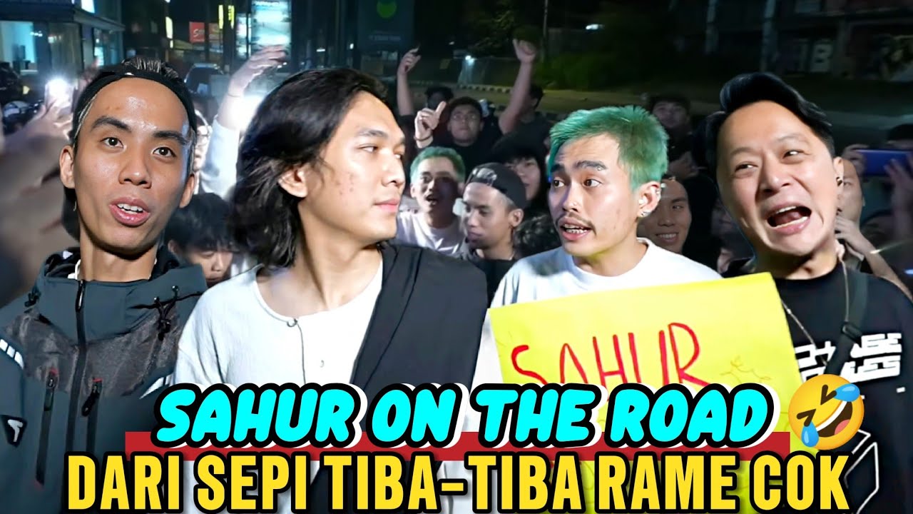 A4ACLAN BAGI-BAGI MAKAN SAHUR DI JALANAN | DARI SEPI TIBA-TIBA RAME COK 🤣