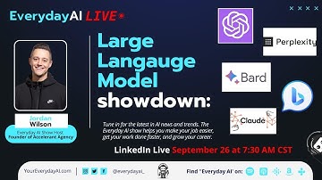 LLM Showdown: Overview of ChatGPT, Bing Chat, Google Bard, Claude 2 and Perplexity