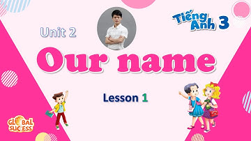 Tiếng Anh Lớp 3 - Unit 2 - Our Name - Lesson 1 || Tiếng Anh Tiểu Học