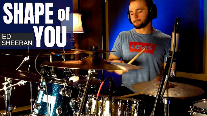 Shape of You Drums version - Drums performance video thumbnail