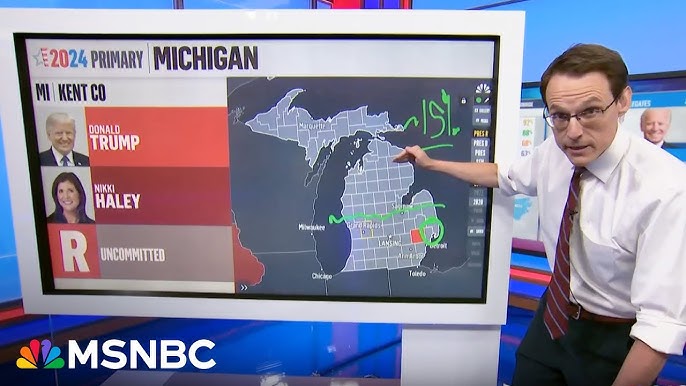 Kornacki Breaks Down First Michigan Primary Results