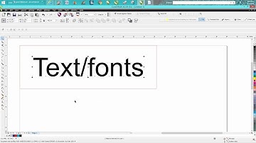 Corel Draw Tips & Tricks Enlarge a Text or Font from the center
