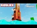 Yukarı Çık Suya Düşersen Kaybedebilirsin! - Panda ile Roblox Evolution Survival