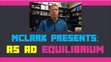 Equilibrium in the Aggregate Supply Aggregate Demand Model