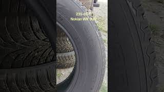 Резина (шини) зимові 235-65-17 Nokian з Німечини #automobile #continental #2356517