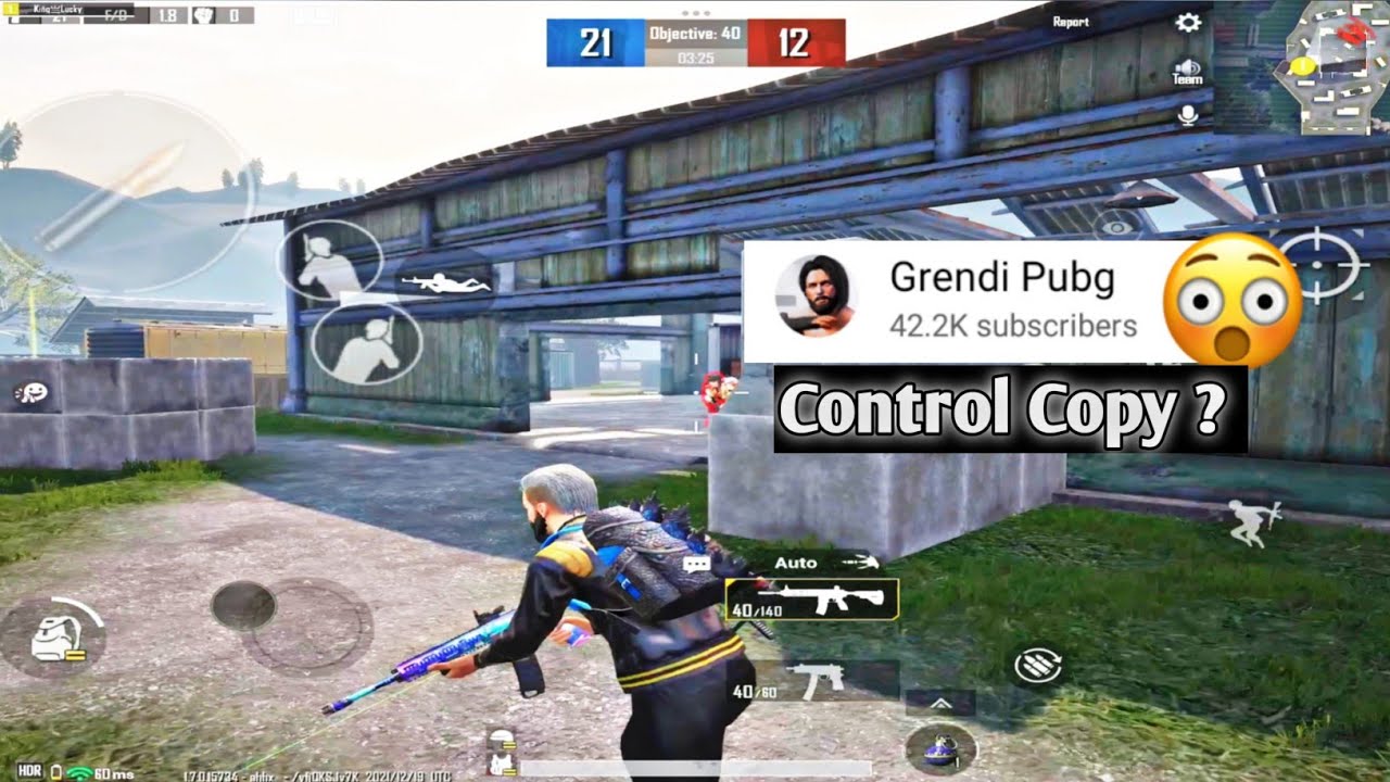 can i beat 1 v 1 with Grendi Pubg 😳| it's mean headshot