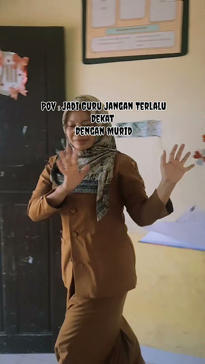 JADI GURU GAK BOLEH TERLALU DEKAT DENGAN MURID #sekolah #siswadanguru