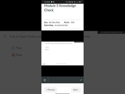 AWS Academy cloud foundations  module-5 Knowledge check-2022 version
