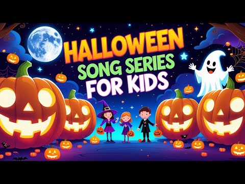 Five Little Pumpkins 🎃 Halloween Kids Song Series | Spooky Trick or ...